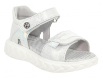 LCF_2425-26_white 23-1,24-1,25-1,26-1,27-1,28-1 Kenka Туфли Повсед Сандалеты Иск.мат, Кожподклад, ПУ Лето жен