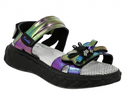 LCF_2425-36_black_M 23-1,24-1,25-1,26-1,27-1,28-1 Kenka Туфли Повсед Сандалии Иск.мат, Кожподклад, ПУ Лето жен