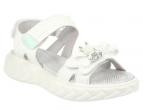 LCF_2425-36_white 23-1,24-1,25-1,26-1,27-1,28-1 Kenka Туфли Повсед Сандалии Иск.мат, Кожподклад, ПУ Лето жен