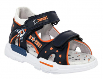 LSW_2425-35_navy 22-1,23-1,24-1,25-1,26-1,27-1 Kenka Туфли Повсед Сандалеты Иск.мат, Кожподклад, ЭВА Лето Муж