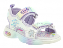 LTS_2425-10_lilac 27-1,28-1,29-1,30-1,31-1,32-1 Kenka Туфли Актив.отдых Сандалии Иск.мат, Текстиль, ЭВА Лето жен