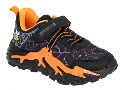 LVY_24-143_black 31-1,32-1,33-1,34-1,35-1,36-1 Kenka П/ботинки Актив.отдых Кроссовки Иск.мат, Текстиль, ЭВА В/О Муж