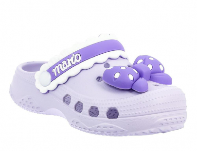 MAF_1666_lilac 24-1,25-1,26-1,27-1,28-1,29-1 Kenka Туфли Пляж Кроксы ЭВА, Без подклада, ЭВА Лето жен