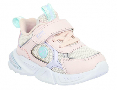 MHN_2405_pink 23-2,24-2,25-2,26-2,27-2 Kenka П/ботинки Актив.отдых Кроссовки Иск.мат, Текстиль, ЭВА В/О жен