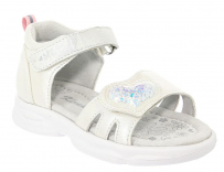 MLJ_11169_white 21-1,22-1,23-1,24-1,25-1,26-1 Kenka Туфли Повсед Сандалеты Иск.мат, Кожподклад, ЭВА Лето жен