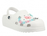 ONM_3-361_white 36-2,37-2,38-2,39-2,40-2 Kenka Туфли Пляж Кроксы ЭВА, Без подклада, ЭВА Лето жен