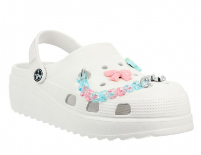 ONM_3-361_white 36-2,37-2,38-2,39-2,40-2 Kenka Туфли Пляж Кроксы ЭВА, Без подклада, ЭВА Лето жен