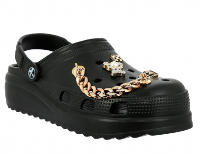 ONM_3-362_black 36-2,37-2,38-2,39-2,40-2 Kenka Туфли Пляж Кроксы ЭВА, Без подклада, ЭВА Лето жен