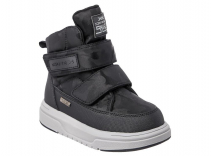 PUH_6395_black 28-1,29-1,30-1,31-1,32-1,33-1 Kenka Ботинки Повсед Дутики Иск.мат, Мемб/нат.шерсть, ЭВА/ТЭП Зима Муж