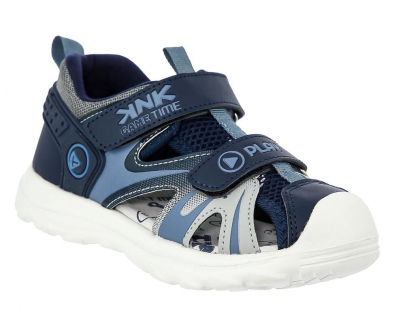 THE_121302_navy 27-1,28-1,29-1,30-1,31-1,32-1 Kenka П/ботинки Актив.отдых Сандалеты Текстиль, Текстиль, ЭВА Лето Муж