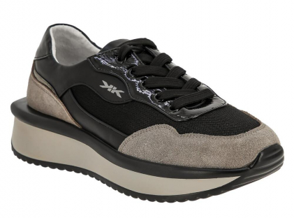 TVH_377-36_black-brown 35-1,36-1,37-1,38-1,39-1,40-1 Kenka П/ботинки Повсед Оксфорд Нат.кожа, Кожподклад, ПУ В/О жен