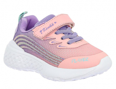 VYE_221212_pink 26-1,27-1,28-1,29-1,30-1,31-1 Kenka П/ботинки Актив.отдых Кроссовки Иск.мат, Текстиль, ЭВА В/О жен