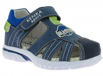 XHL_2007-2_navy 26-1,27-1,28-1,29-1,30-1,31-1 Kenka П/ботинки Повсед Сандалеты Иск.мат, Кожподклад, ЭВА Лето Муж