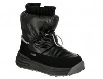 PUU_2416_black 32-1,33-1,34-1,35-1,36-1,37-1 Kedberry П/сапоги Повсед Дутики Иск.мат, Мемб/нат.шерсть, ТЭП Зима жен