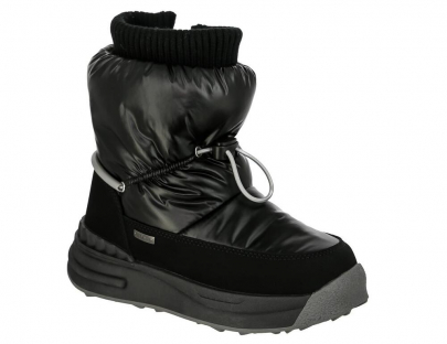 PUU_2416_black 32-1,33-1,34-1,35-1,36-1,37-1 Kedberry П/сапоги Повсед Дутики Иск.мат, Мемб/нат.шерсть, ТЭП Зима жен