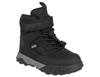 PUV_25114_black 32-1,33-1,34-1,35-1,36-1,37-1 Kedberry Ботинки Повсед Оксфорд Иск.мат, Мемб/нат.шерсть, ТЭП Зима Муж