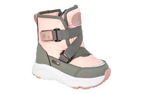 PVM_2506_pink 25-1,26-1,27-1,28-1,29-1,30-1,31-1,32-1 Kedberry Ботинки Повсед Дутики Иск.мат, Мемб/нат.шерсть, ЭВА/ТЭП Зима жен