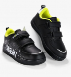 EXQ_22355_black 31-1,32-1,33-1,34-1,35-1,36-1 Kenka П/ботинки Актив.отдых Кроссовки Иск.мат, Текстиль, ТЭП В/О Муж