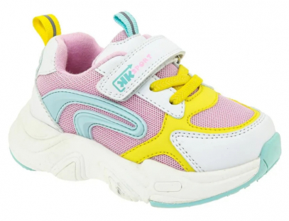 IMJ_3002_pink 23-1,24-1,25-1,26-1,27-1,28-1 Kenka П/ботинки Актив.отдых Кроссовки Иск.мат, Текстиль, ЭВА/ТЭП В/О жен