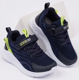 ILL_22088_navy 27-1,28-1,29-1,30-1,31-1,32-1 Kenka П/ботинки Актив.отдых Кроссовки Иск.мат, Текстиль, ЭВА Лето Муж