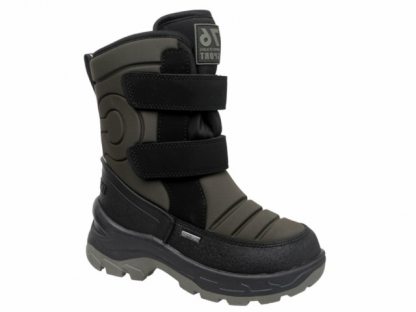 61-1760E хаки 32-2,33-2,34-2,35-2,36-2,37-2 Indigo kids Ботинки Повсед Дутики Иск.мат, Мемб/нат.шерсть, ТЭП Зима Муж