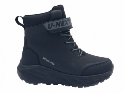 78-0310B Чёр 36-2,37-2,38-2,39-2,40-2 Indigo kids Ботинки Повсед Оксфорд Иск.мат, Мемб/нат.шерсть, ЭВА / ТЭП Зима Муж