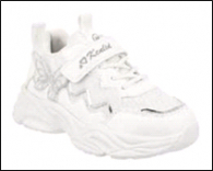 LCJ_2425-34_white 27-1,28-1,29-1,30-1,31-1,32-1 Kenka П/ботинки Актив.отдых Кроссовки Иск.мат, Текстиль, ЭВА В/О жен