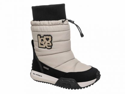 73-1170B Беж 32-2,33-2,34-2,35-2,36-2 Indigo kids П/сапоги Повсед Дутики Иск.мат, Мемб/нат.шерсть, ЭВА / Резина Зима жен