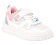 LCN_2425-45_white-pink 27-1,28-1,29-1,30-1,31-1,32-1 Kenka П/ботинки Актив.отдых Кроссовки Иск.мат, Текстиль, ЭВА В/О жен