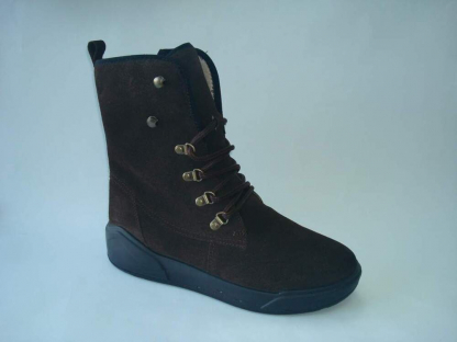 09Б-Ж-К3 (679102-06271)(20) Т.коричневый(20) 37-1,38-2,39-2,40-2,41-1,42-1 Almi П/сапоги Повсед Дерби Нат.кожа, Иск.шерсть, ПУ-РЕЗИНА Зима жен