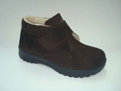 09Б-Ж-К3 (680111-06271)(20) Т.коричневый(20) 37-1,38-2,39-2,40-2,41-1,42-1 Almi Ботинки Повсед Дерби Нат.кожа, Иск.шерсть, ПУ-РЕЗИНА Зима жен