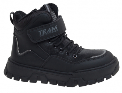 R338799173BK Чёр 32-1,33-1,34-1,35-1,36-1,37-1 Сказка Ботинки Повсед Оксфорд Иск.мат, Нат.шерсть Зима Муж