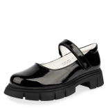 IZI_2231_black 32-1,33-1,34-1,35-1,36-1,37-1 Kedberry Туфли Школа Mary Jane Иск.мат, Кожподклад, ТЭП Лето жен