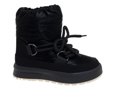 R826799153BK Чёр 33-1,34-1,35-1,36-1,37-1,37,5-1 Сказка П/сапоги Повсед Дутики Иск.мат, Нат.шерсть Зима жен