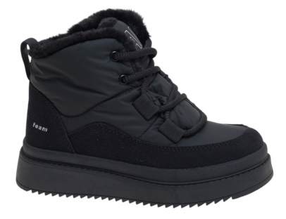 R827399116BK Чёр 32-1,33-1,34-1,35-1,36-1,37-1 Сказка Ботинки Повсед Дутики Иск.мат, Нат.шерсть Зима жен