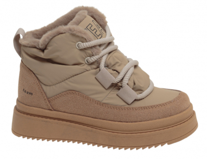 R827399116K хаки 32-1,33-1,34-1,35-1,36-1,37-1 Сказка Ботинки Повсед Дутики Иск.мат, Нат.шерсть Зима жен