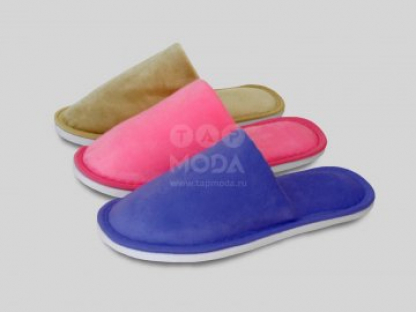 артикул 81 35-1,36-2,37-2,38-2,39-2,40-1 Tap Moda Туфли Дом Тапочки Текстиль, Текстиль Лето жен