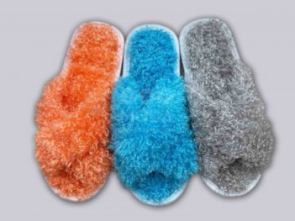 артикул 38 35-1,36-2,37-2,38-2,39-2,40-1 Tap Moda Туфли Дом Тапочки Текстиль, Текстиль Лето жен