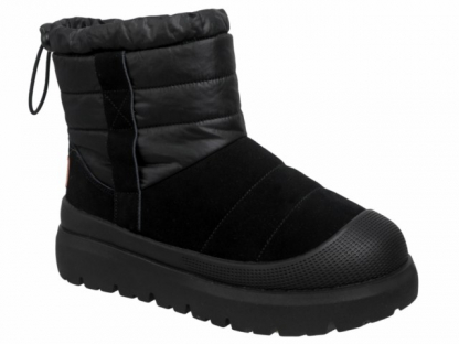 59-530B Чёр 33-2,34-2,35-2,36-3,37-3 Indigo kids П/сапоги Повсед Веллингтон Нат.кожа, Нат.шерсть, ТЭП Зима жен