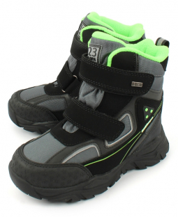 AL 12777 Сер 26-1,27-1,28-1,29-1,30-1,31-1 Antilopa Ботинки Повсед Оксфорд Иск.мат, Мемб/нат.шерсть Зима Муж