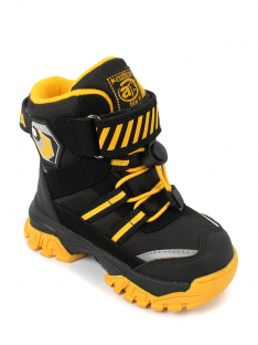 AL 12775 Чёр 22-1,23-1,24-1,25-1,26-1,27-1 Antilopa Ботинки Повсед Оксфорд Иск.мат, Мемб/нат.шерсть, полим.мат Зима Муж