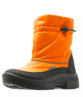 0301521AUD Оранжевый неон 36-1,37-1,38-1,39-1,40-1 AuroraStar П/сапоги Повсед Дутики Иск.мат, Мемб/нат.шерсть Зима жен
