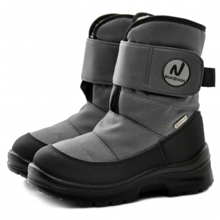1-035-B06 Сер 22-2,23-2,24-2,25-2,26-2 Nordman Next П/сапоги Повсед Дутики Иск.мат, Мемб/нат.шерсть, ПУ (100% ПУ) Зима Муж
