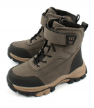 AL 12957 корич 32-1,33-1,34-1,35-1,36-1,37-1 Antilopa Ботинки Повсед Оксфорд Иск.мат, Нат.шерсть Зима Муж