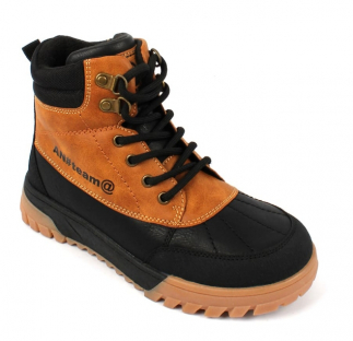 AL 12111 жёлтый 32-1,33-1,34-1,35-1,36-1,37-1 Antilopa Ботинки Повсед Дерби Иск.мат, Нат.шерсть Зима Муж