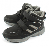 AL 12156 Чёр 32-1,33-1,34-1,35-1,36-1,37-1 Antilopa Ботинки Повсед Оксфорд Softshell, Байка/Флис В/О Муж