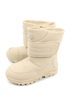 AL 12479 Беж 31-1,32-1,33-1,34-1,35-1,36-1 Antilopa П/сапоги Повсед Дутики Иск.мат, Нат.шерсть, полим.мат Зима жен