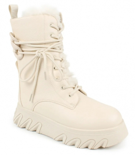 AL 15218 Бел 33-1,34-1,35-1,36-1,37-1,38-1 Antilopa Ботинки Повсед Оксфорд Иск.мат, Нат.шерсть Зима жен