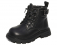 G22601 Чёрный 33-1,34-1,35-1,36-1,37-1,38-1 KАПИТОШKА Зима Ботинки Натуральная кожа Натуральный мех  Дев. 33;34;35;36;37;38 111111