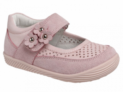 12-100B 22-2,23-2,24-2,25-2,26-2 Indigo kids Туфли Повсед Mary Jane Нат.кожа, Кожподклад, ТЭП Лето жен